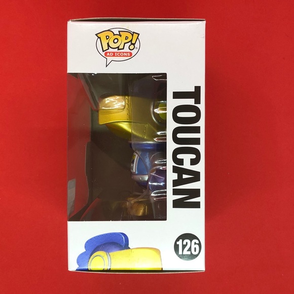 Funko Pop! Toucan As Robot Metallic Blue SDCC Fall 2021 #126 Exclusive Comic Con - Picture 2 of 6